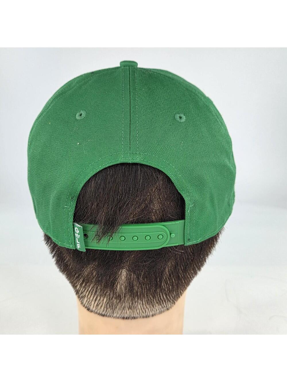 Adidas Originals Golf Tour Archive 5-Panel Patch Hat Green Adjustable Cap Hats - Picture 9 of 11